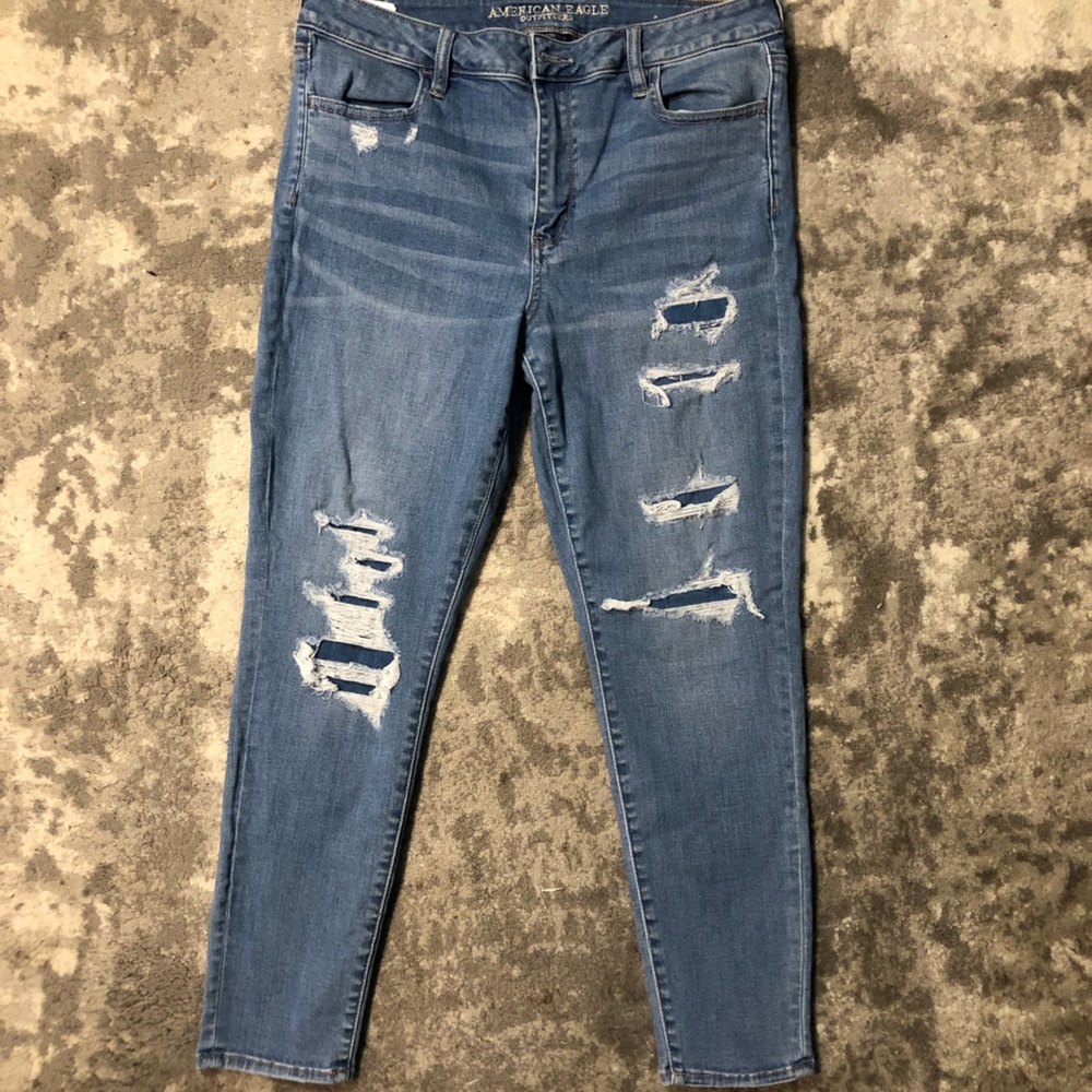 American eagle jeggings size 14